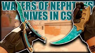 Waters of Nephthys Knives in Counter-Strike 2 (Concept) ★ CS2 Showcase