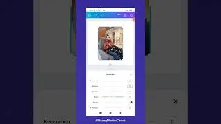 cara gampang pertajam gambar di canva 
