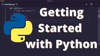 [2] Getting started with Python | Python for Beginners