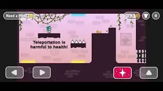 Castle of Darkness Level 39 teleportation is harmful to health