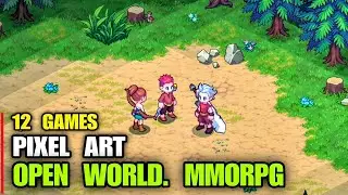 Top 12 The Best MMORPG Pixel Art games for Android iOS | Most played Pixel Art MMORPG android