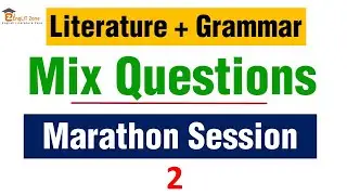 🔴UP PGT ENGLISH MIX CLASS || UP PGT ENGLISH MARATHON CLASS || UP PGT ENGLISH PYQP🎯