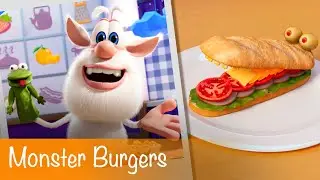 Booba - Food Puzzle: Monster Burgers - Episode 2 - Cartoon for kids