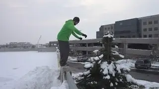 Overcome the fear and Jump! - Snow Jumping