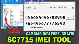 CS7715 Imei Tool | Reparar Señal 📲 Spreadtrum