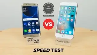 Samsung Galaxy S7 vs iPhone 6s - Speed Test