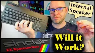 Installing an internal speaker in the ZX Spectrum Next