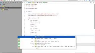 C++ Tutorial: Read Data from a File