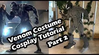 Venom Movie Cosplay Costume Muscle Suit Tutorial | Part 2