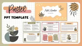 Aesthetic Pastel PowerPoint Template #22 | Animated Slide [FREE TEMPLATE]