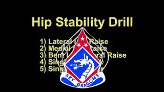 PRT Hip Stability Drill (HSD) Demonstration - XVIII Airborne Corps and Fort Bragg NCO Academy