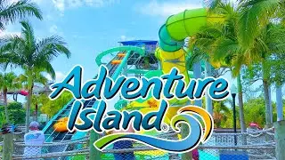 Adventure Island 2023 Tampa, Florida | Walking Tour