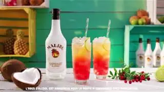 ✅[TUTO]  COCKTAIL MALIBU BAY BREEZE