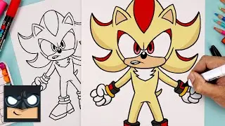 How To Draw Super Shadow | Sonic 3