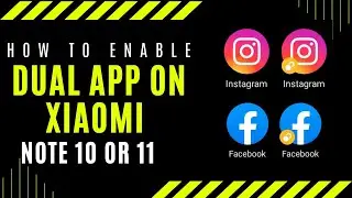 How to Enable Dual App features on Redmi Note 10 Or 11 | MIUI Dual app feature