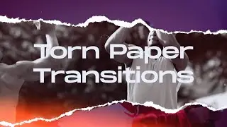 Torn Paper Transitions Pack ( After Effects Template ) @aetemplates