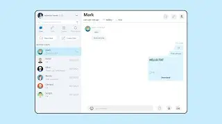 JavaFX UI: Skype