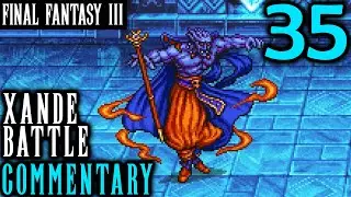 Xande Battle: Final Fantasy III Pixel Remaster Walkthrough Part 35 - Crystal Tower Intensifies