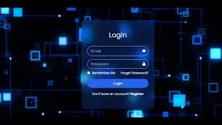 Animated  Login And Register | React, Vite, and Tailwind CSS.