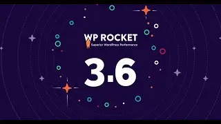 WP Rocket caching plugin - 3.6 version 🚀