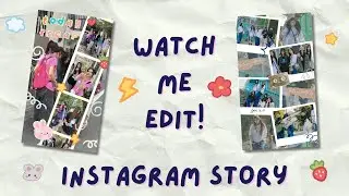 Instagram Story with Canva #4 - [watch me edit]