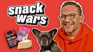 Tom Hardy & Kelly Marcel Rate American & British Food | Snack Wars