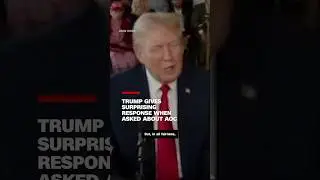 Trump gives surprising response when asked about AOC