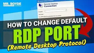 How to Change the RDP Port on Windows 10