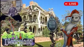 DISNEY Disneyland Summer Fun Rides Shows #livestream Haunted Mansion