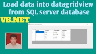 Load data into datagridview from sql server database with datareader in vb.net