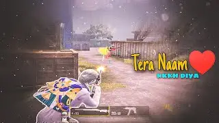😍Maine Tera Naam Dil Rkkh Diya M24 Status | Sad Song tdm M24 Status | BGMI | PUBG Mobile.