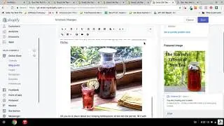 How to insert a Shopify Buy Now button into a blog post