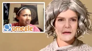 TROLLING OMEGLE as a REALISTIC Grandma