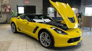 2016 Corvette Z06 3LZ With Corvette Museum Delivery