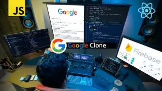 🔴 Lets Build a GOOGLE Clone with REACT JS for Beginners!