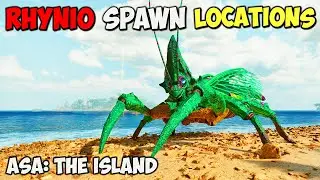 ASA: BEST Rhyniognatha Spawn LOCATIONS | ARK Survival Ascended The Island