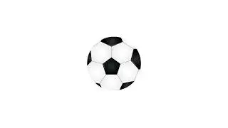 Footage. A soccer ball bouncing in one place. Soccer ball. Soccer ball in motion. 