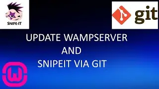 Update snipeit git and wampserver