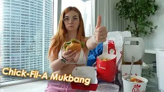 Mukbang: First time trying Chick-fil-A