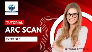 Arcscan tool in arcgis | ArcTutor Warda | Global Geosoft