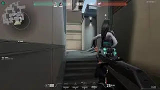 VALORANT: 2v5 | Epic 4 killstreak WIN!