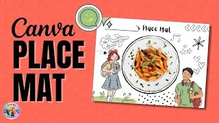 Place Mat design with Canva