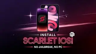 Install Latest Scarlet iOS on iPhone & iPad without Jailbreak & PC | Install Scarlet no revoke iOS