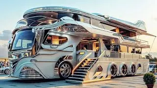 10 Luxurious motor homes that will blow your mind  #vehicles #futurecars #cars