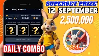 12 September Rocky Rabbit Daily Combo | Superset Rocky Rabbit Card Today