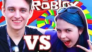 ROBLOX EASTER BUNNY OBBY RACE | Bunny Bunnerson vs Fishy Fisherson | RADIOJH GAMES