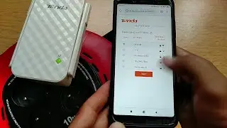 Configure the Extender Tenda A9 Using a Smartphone 192.168.0.254 ( re.tenda.cn) tenda A12, tenda A18