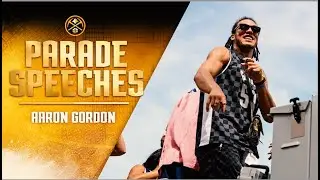 Nuggets 2023 Champions Parade Speech: Aaron Gordon | 6-15-23