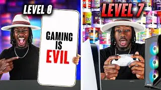 The 7 Levels Of Gaming Addiction!