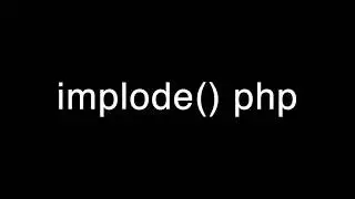 implode php